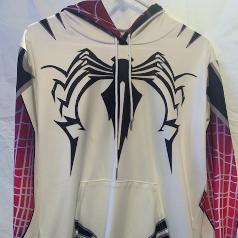 Spider-Man Inspired Warm-Up Athletic Jacket: Unleash Your Inner Hero